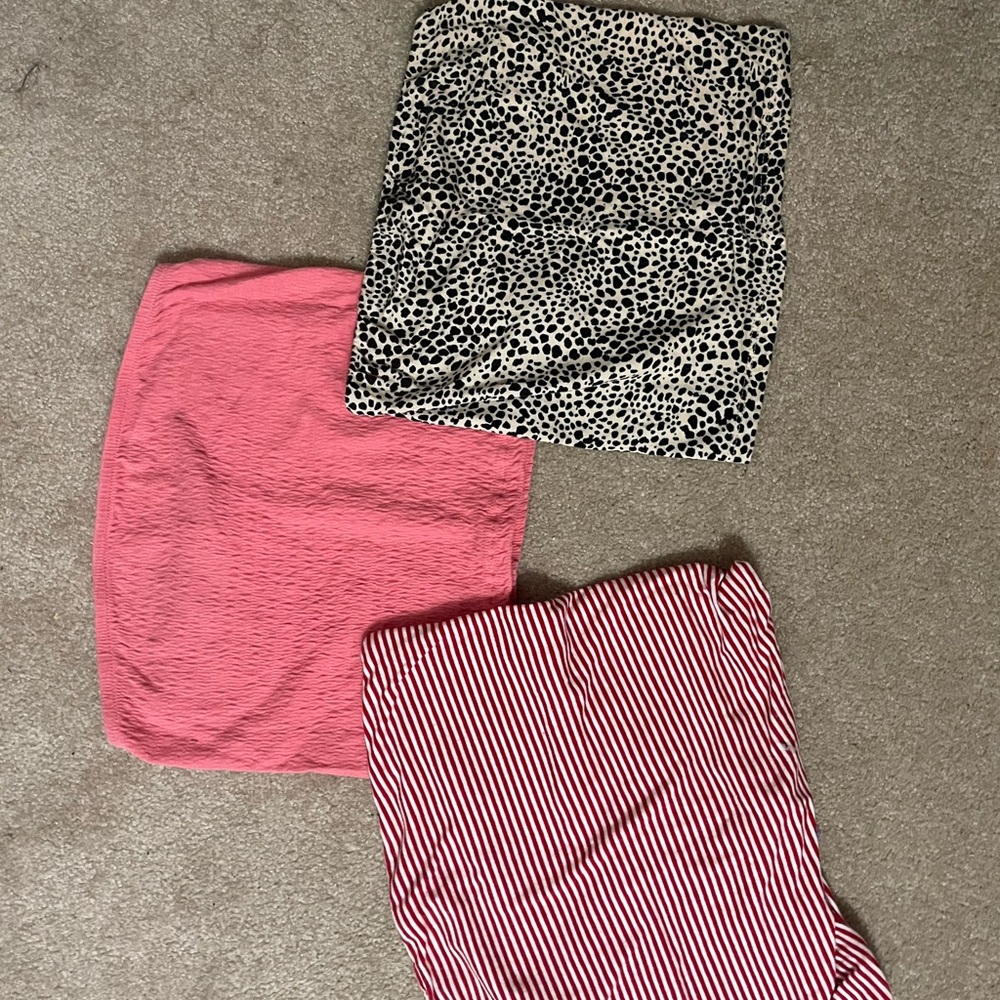 Set of tube tops!